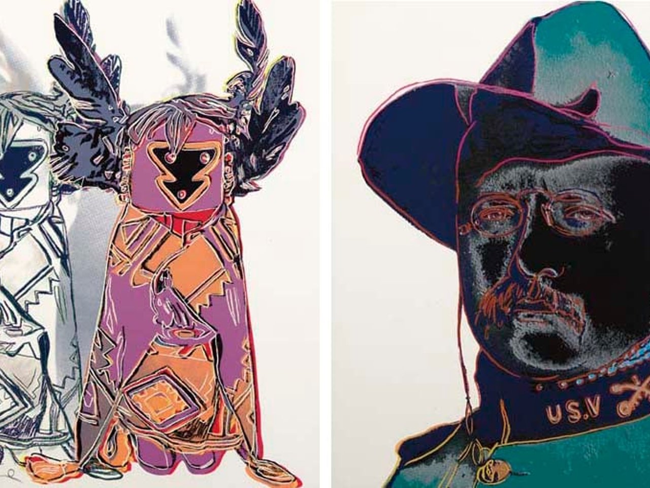 Cowboys and Indians (F. & S. II.377-86) by Andy Warhol Cowboys and Indians (F. & S. II.377-86) by Andy Warhol