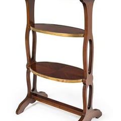 Oval Table/étagère,