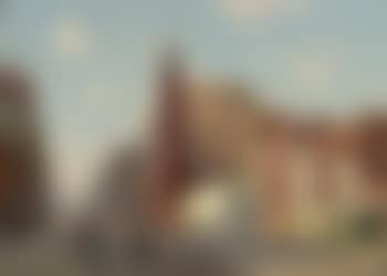 Looking Down 6th Avenue Toward the Jefferson Market Library Building , (preview)