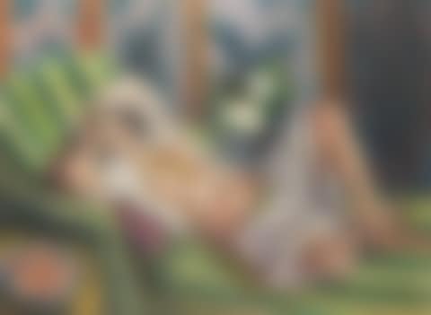 Odalisque couchée aux magnolias (preview)