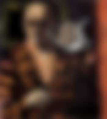 Selbstbildnis mit horn - self portrait with horn (preview)