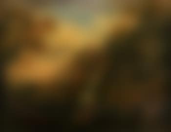 Mountainous wooded river landscape with waterfall (preview)