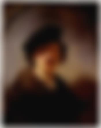 Self-portrait with shaded eyes (preview)