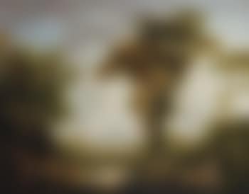 Italianate wooded river landscape with figures bathing and fishing on L24the river and a herdsman (preview)