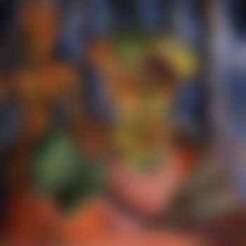 Stilleben mit afrikanischer figur (preview)