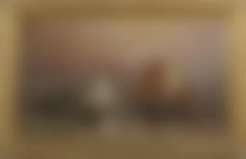 Foggy Artic morning with ship and iceberg (preview)