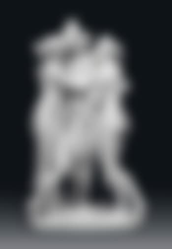 A Lifesize Italian White Marble Group Of The Three Graces (preview)