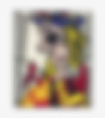 Woman with Flowered Hat (preview)
