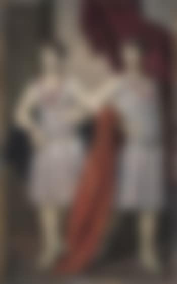 Double portrait of the Hon. Miss Alison (1902-1974) and Hon. Miss Margaret (1902-1970) Hore-Ruthven, the Ruthven twins (preview)