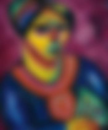 Frau Mit Grünem Fächer (Woman With a Green Fan) (preview)