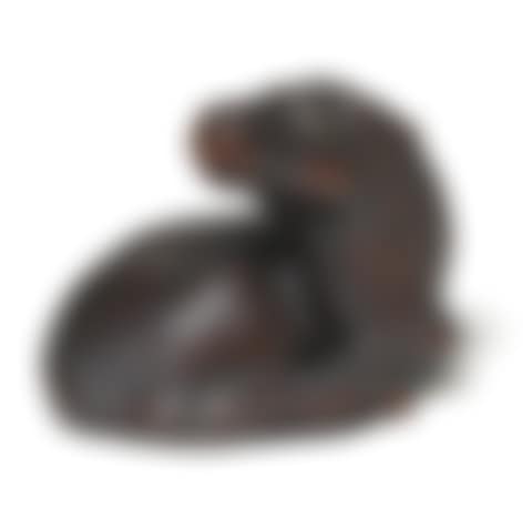 A wood netsuke of a recumbent horse (preview)