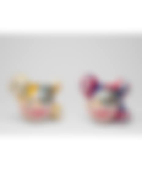 Two Works: (i) MR. DOB (Gold); (ii) MR. DOB (Red and Blue) (preview)