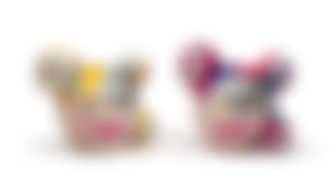 Two Works: (i) MR. DOB (Gold); (ii) MR. DOB (Red and Blue) (preview)