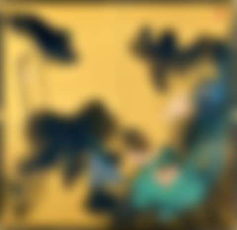Pink Lotuses on Gold Screen (preview)